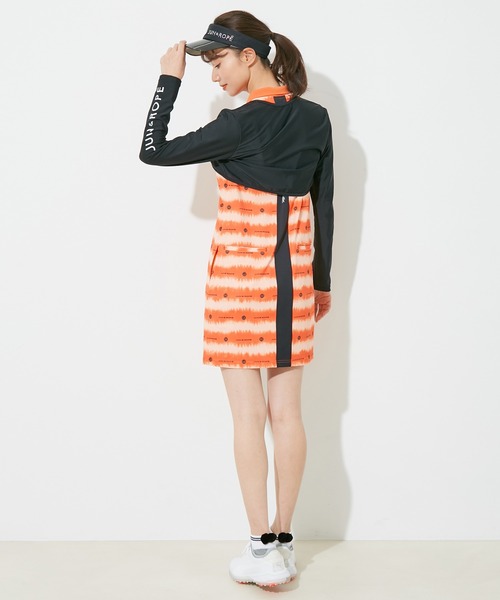 JUN&ROPE'（ジュンアンドロペ）の「【UV】【吸汗速乾】UVアウター長袖ボレロ（カーディガン/ボレロ・レディース・ホワイト/ブラック/ネイビー・FREE）」の5枚目の写真