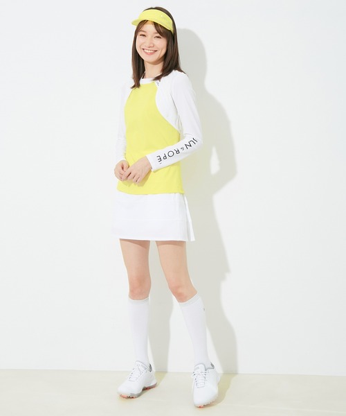 JUN&ROPE'（ジュンアンドロペ）の「【UV】【吸汗速乾】UVアウター長袖ボレロ（カーディガン/ボレロ・レディース・ホワイト/ブラック/ネイビー・FREE）」の6枚目の写真