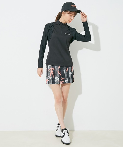 JUN&ROPE'（ジュンアンドロペ）の「【UV】【吸汗速乾】UVアウター長袖ボレロ（カーディガン/ボレロ・レディース・ホワイト/ブラック/ネイビー・FREE）」の8枚目の写真