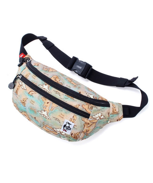 CHUMS(チャムス)の「CHUMS/チャムス リサイクルスモールウエストポーチ CH60-3214(ボディバッグ/ウエストポーチ・メンズ・ブラック/ブラック×イエロー/ブラウン/ベージュ系その他・FREE)」の22枚目の写真