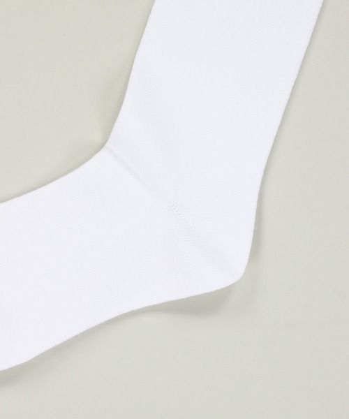 SPINNS(スピンズ)の「ハイソックス(ソックス/靴下・レディース・ホワイト/ブラック・ONESIZE)」の5枚目の写真