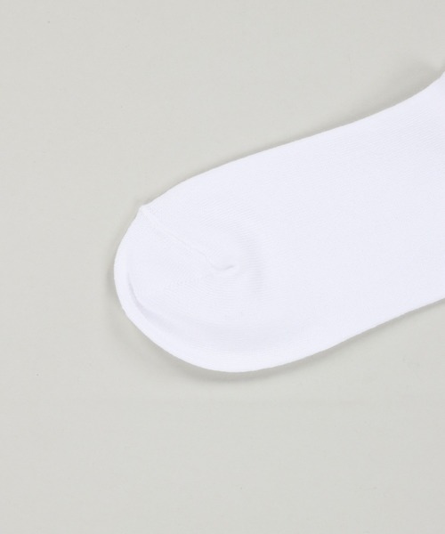 SPINNS(スピンズ)の「ハイソックス(ソックス/靴下・レディース・ホワイト/ブラック・ONESIZE)」の6枚目の写真