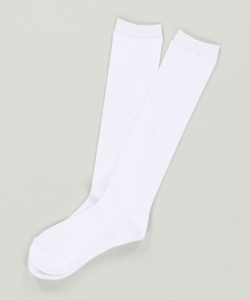 SPINNS(スピンズ)の「ハイソックス(ソックス/靴下・レディース・ホワイト/ブラック・ONESIZE)」の11枚目の写真