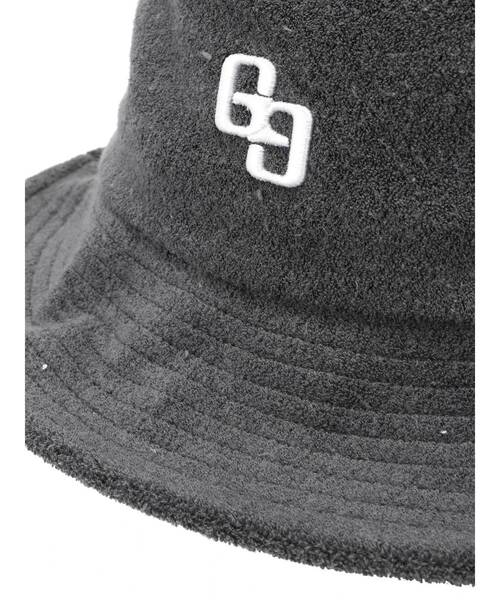 GYDA（ジェイダ）の「GGパイルバケットHAT（その他雑貨・レディース・チャコールグレー/オフホワイト・FREE）」の8枚目の写真