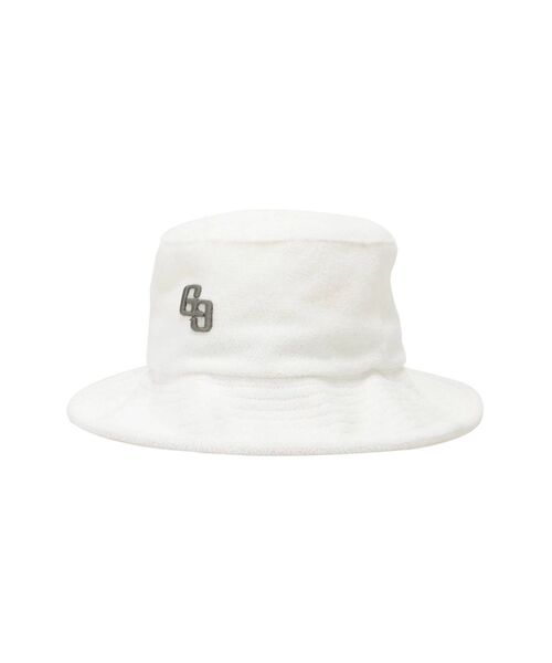 GYDA（ジェイダ）の「GGパイルバケットHAT（その他雑貨・レディース・チャコールグレー/オフホワイト・FREE）」の6枚目の写真