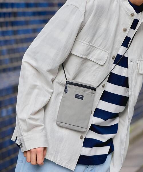 STANDARD SUPPLY（スタンダードサプライ）の「【別注】＜STANDARD SUPPLY×green label relaxing＞スリングパースM（ショルダーバッグ・メンズ・ブラック/ベージュ/ダークグレー/オリーブ・FREE）」の3枚目の写真