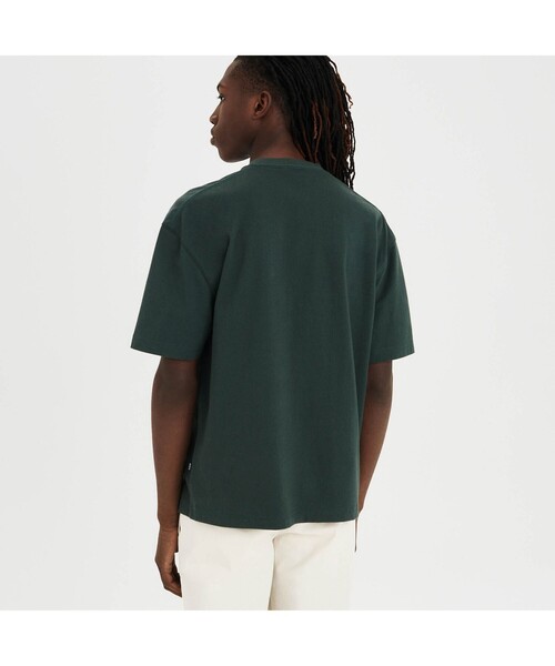 AIGLE（エーグル）の「オーガニックコットン リラックスシルエットTシャツ（VENDIAGRAM）（Tシャツ/カットソー・メンズ・ホワイト/グリーン・M/L）」の7枚目の写真