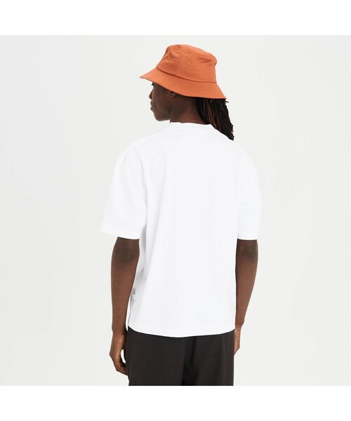 AIGLE（エーグル）の「オーガニックコットン リラックスシルエットTシャツ（VENDIAGRAM）（Tシャツ/カットソー・メンズ・ホワイト/グリーン・M/L）」の6枚目の写真