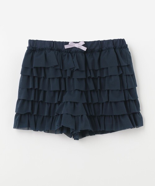 ANY（エニィ）の「フリル天竺ショートパンツ（その他パンツ・キッズ・アイボリー系/ネイビー系/サックスブルー系8/ライラック系8・90/100/110/120/130）」の12枚目の写真