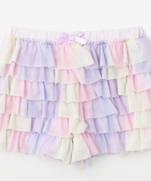 ANY（エニィ）の「フリル天竺ショートパンツ（その他パンツ・キッズ・アイボリー系/ネイビー系/サックスブルー系8/ライラック系8・90/100/110/120/130）」の15枚目の写真