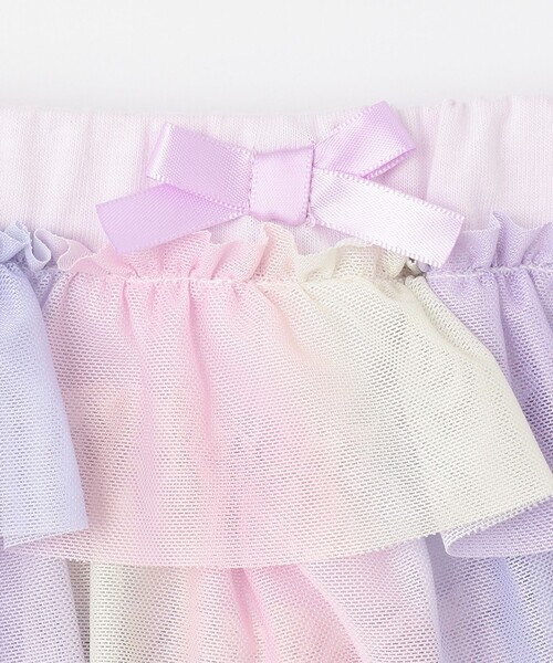 ANY（エニィ）の「フリル天竺ショートパンツ（その他パンツ・キッズ・アイボリー系/ネイビー系/サックスブルー系8/ライラック系8・90/100/110/120/130）」の16枚目の写真