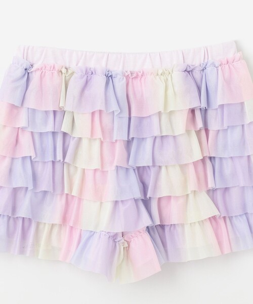 ANY（エニィ）の「フリル天竺ショートパンツ（その他パンツ・キッズ・アイボリー系/ネイビー系/サックスブルー系8/ライラック系8・90/100/110/120/130）」の17枚目の写真