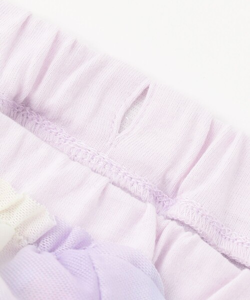 ANY（エニィ）の「フリル天竺ショートパンツ（その他パンツ・キッズ・アイボリー系/ネイビー系/サックスブルー系8/ライラック系8・90/100/110/120/130）」の19枚目の写真