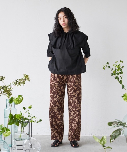ボタニカルタックパンツ Libra Cue（リブラ キュー）の「
