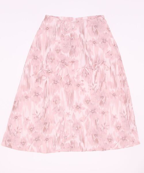 aimoha(アイモハ)の「Art花柄スカート(スカート・レディース・ピンク/ブルー・SMALL/MEDIUM/LARGE)」の5枚目の写真