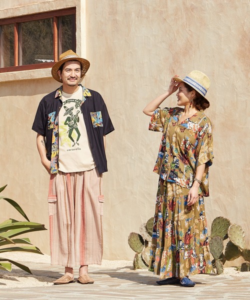 チャイハネ(チャイハネ)の「【チャイハネ】フリダノティアードスカート(スカート・レディース・オフホワイト/カーキ/ターコイズブルー・FREE)」の17枚目の写真