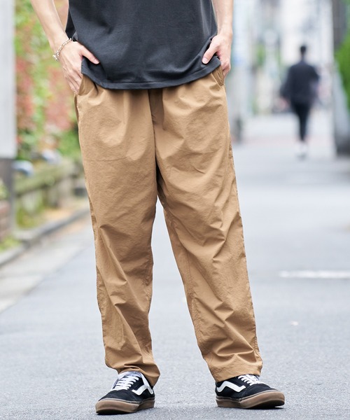 TRUSS（トラス）の「【TRUSS】バーサタイルナイロンDEVICEパンツ ワイドテックパンツ トレーニングパンツ 撥水 アウトドア キャンプ トレッキング フェス ライブ トレーニング NLV-512（その他パンツ・メンズ・ベージュ/ブラック/グレー/マルチ/オリーブ/ネイビー・L/M/XL）」の10枚目の写真