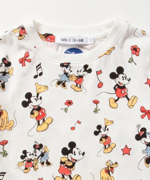B:MING by BEAMS（ビーミングバイビームス）の「Disney｜ビーミング ライフストア / 総柄プリントTシャツ（Tシャツ/カットソー・キッズ・ホワイト・140/110/130/100/120/150/80/90）」の16枚目の写真