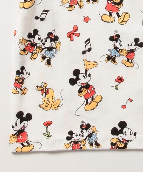 B:MING by BEAMS（ビーミングバイビームス）の「Disney｜ビーミング ライフストア / 総柄プリントTシャツ（Tシャツ/カットソー・キッズ・ホワイト・140/110/130/100/120/150/80/90）」の13枚目の写真