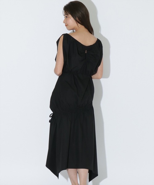 REDYAZEL（レディアゼル）の「シャーリングアンサンブルワンピース（ワンピース・レディース・ブラック/オフホワイト/ブラック系その他・FREE）」の16枚目の写真