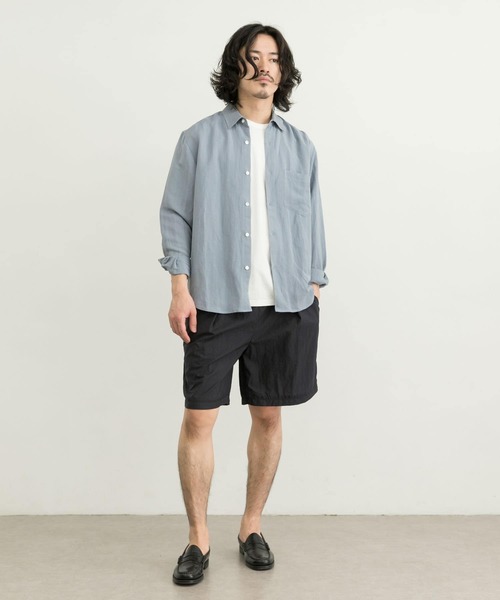 URBAN RESEARCH（アーバンリサーチ）の「HerdmansLinen Regular Shirts（シャツ/ブラウス・メンズ・ホワイト/ネイビー/グリーン系その他/オレンジ/ブルー系その他・SMALL/MEDIUM/LARGE/X-LARGE）」の21枚目の写真