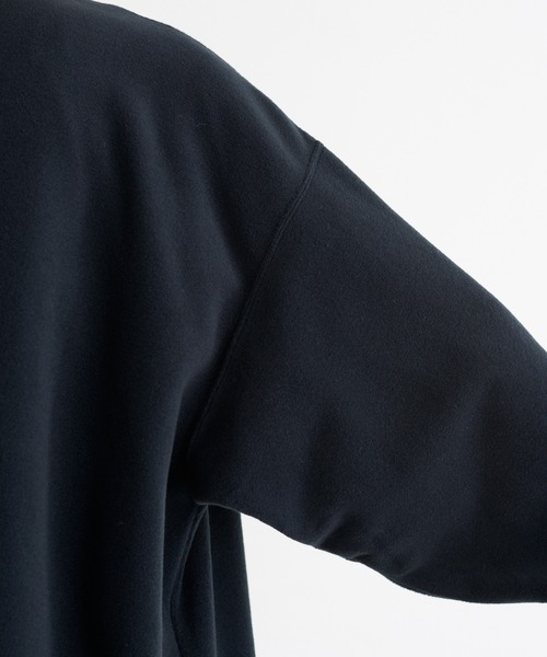 NEONSIGN（ネオンサイン）の「NEONSIGN ネオンサイン / Fleece sweat フリーススウェット トレーナー / N1597（スウェット・メンズ・ライトグレー/ブラック・46/48）」の11枚目の写真