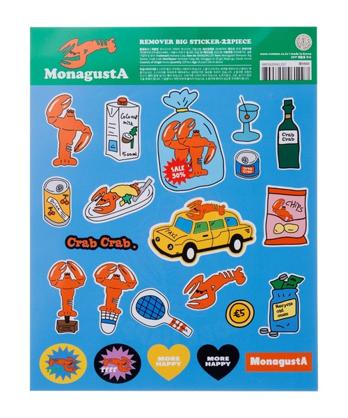 Brunch Brother（ブランチブラザー）の「ビッグステッカー/モナグスタA/ROMANE（ロマネ）（ステッカー/テープ・レディース・A/B・FREE）」の10枚目の写真