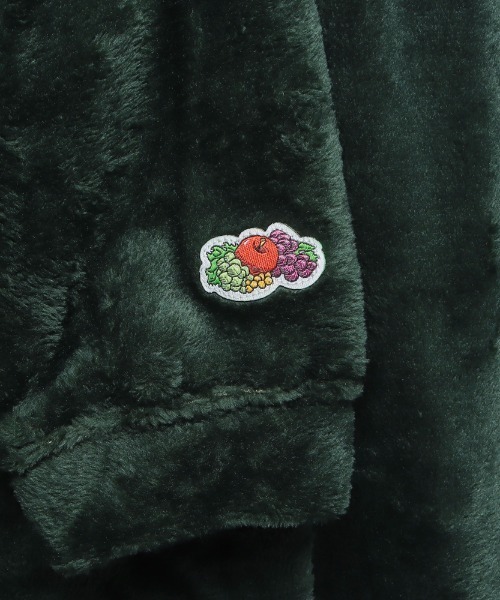 FRUIT OF THE LOOM（フルーツオブザルーム）の「【FRUIT OF THE LOOM】ボアルームウエア 上下セット（クルーネック＆ロングパンツ）（ルームウェア/パジャマ・メンズ・ブラック/ベージュ/ブラウン/グレー/ピンク/モスグリーン・LL/S/M/L）」の11枚目の写真