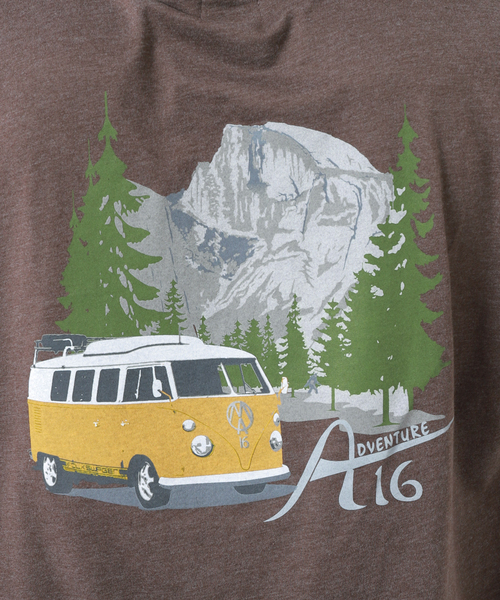 JOURNAL STANDARD（ジャーナルスタンダード）の「ADVENTURE 16 ワーゲンバス（Tシャツ/カットソー・メンズ・ホワイト/ブラウン・LARGE/X-LARGE/MEDIUM）」の12枚目の写真