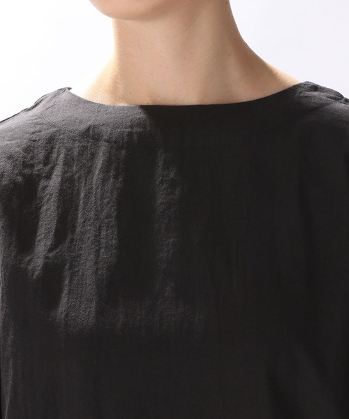 niko and...（ニコアンド）の「コットン袖フリルブラウス（シャツ/ブラウス・レディース・ホワイト/ブラック/グリーン・MEDIUM/LARGE）」の10枚目の写真