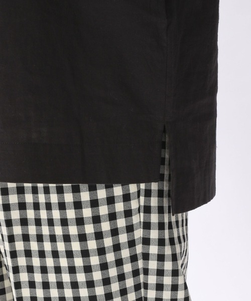 niko and...（ニコアンド）の「コットン袖フリルブラウス（シャツ/ブラウス・レディース・ホワイト/ブラック/グリーン・MEDIUM/LARGE）」の12枚目の写真