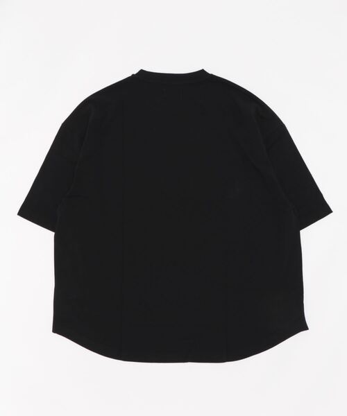 A4A(エーフォーエー)の「A4A/エーフォーエー/強撚糸ラウンドポケットショートスリーブTシャツ(Tシャツ/カットソー・レディース・カーキ/ブラック/ベージュ/ホワイト・M/L)」の5枚目の写真