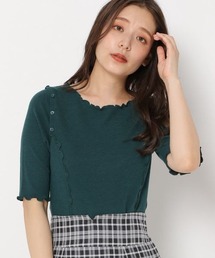 ショルダーボタンメロープルオーバー 157099