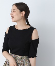 ショルダーボタンメロープルオーバー 157099