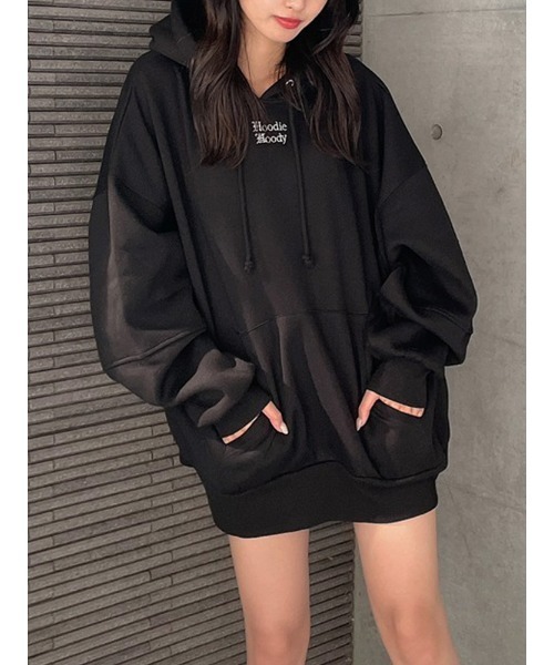ENVYM - ❤️新品❤️ ENVYM アンビー オーバーサイズブルゾン レディース ENVYM（アンビー）の「オーバールーズロゴPO（スウェット