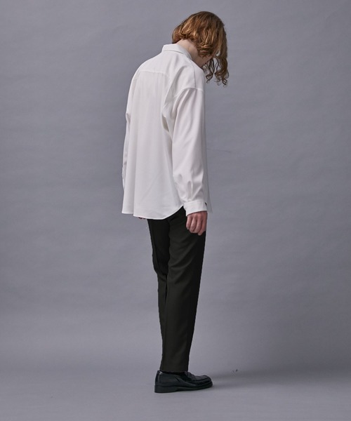 PUBLIC TOKYO（パブリックトウキョウ）の「NEW コンフォートテーパードスラックス（スラックス・メンズ・ブラック/ダークグレー/ベージュ/ネイビー・1/2/3）」の19枚目の写真