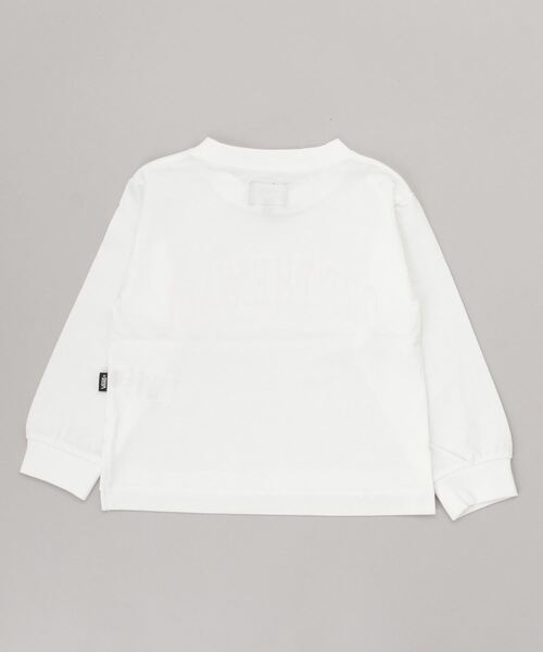 VANS(バンズ)の「VANS/バンズ キッズ ロンT OFF THE WALL TEE 122K5020100(Tシャツ/カットソー・キッズ・ホワイト/ブルー・L/M/S)」の3枚目の写真