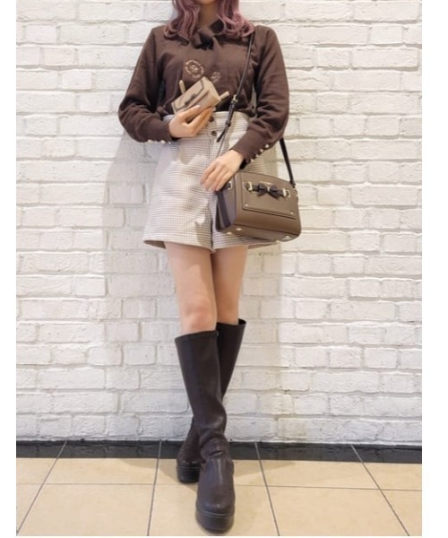 リボンモチーフショルダーバッグ