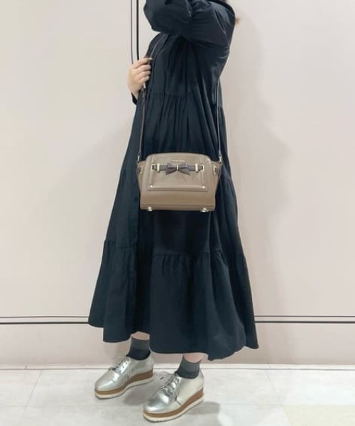 リボンモチーフショルダーバッグ