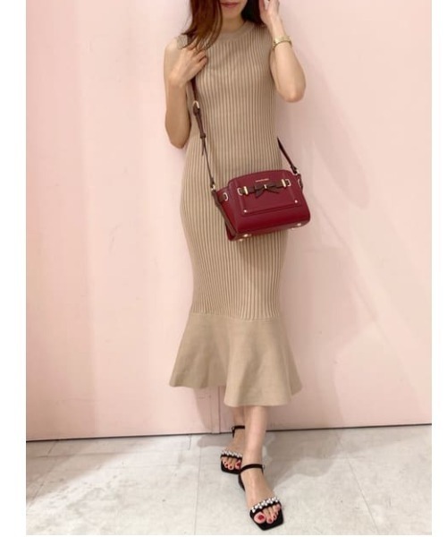 リボンモチーフショルダーバッグ