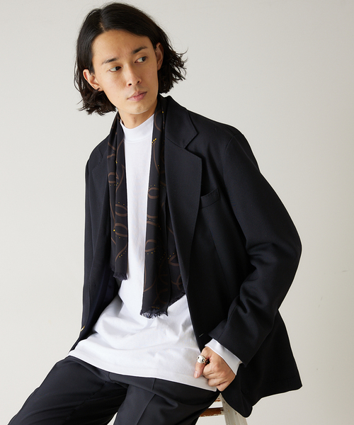 417 EDIFICE（フォーワンセブンエディフィス）の「utility / ユーティリティ モックネック（Tシャツ/カットソー・メンズ・ホワイト/レッド/イエロー/ブルー系その他/スミクロ・SMALL/MEDIUM/LARGE）」の16枚目の写真