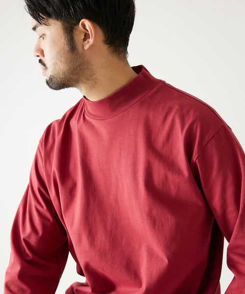 417 EDIFICE（フォーワンセブンエディフィス）の「utility / ユーティリティ モックネック（Tシャツ/カットソー・メンズ・ホワイト/レッド/イエロー/ブルー系その他/スミクロ・SMALL/MEDIUM/LARGE）」の13枚目の写真