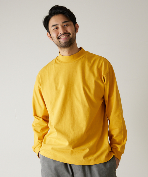417 EDIFICE（フォーワンセブンエディフィス）の「utility / ユーティリティ モックネック（Tシャツ/カットソー・メンズ・ホワイト/レッド/イエロー/ブルー系その他/スミクロ・SMALL/MEDIUM/LARGE）」の19枚目の写真