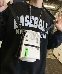 HOOK | 【HOOK】巾着風ミニショルダーバッグ・スマホポーチ(ショルダーバッグ)