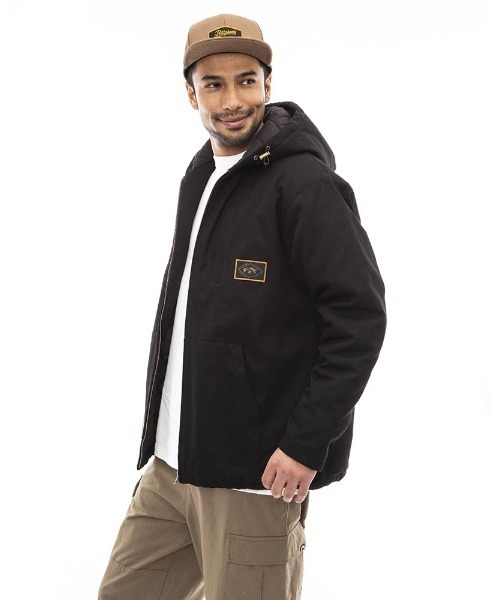 BILLABONG(ビラボン)の「BILLABONG メンズ 【A/Div.】 ADIV WORK JACKET ジャケット 【2022年秋冬モデル】/ビラボンアウター(ブルゾン・メンズ・キャメル/ブラック・MEDIUM/LARGE/X-LARGE)」の7枚目の写真