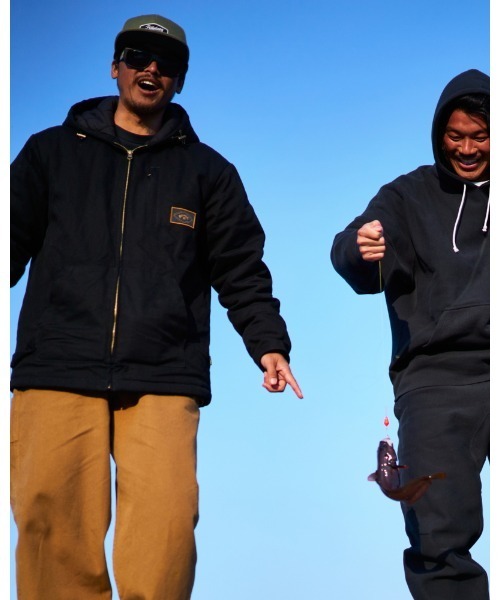 BILLABONG(ビラボン)の「BILLABONG メンズ 【A/Div.】 ADIV WORK JACKET ジャケット 【2022年秋冬モデル】/ビラボンアウター(ブルゾン・メンズ・キャメル/ブラック・MEDIUM/LARGE/X-LARGE)」の4枚目の写真