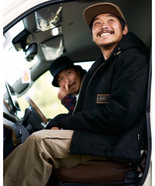 BILLABONG(ビラボン)の「BILLABONG メンズ 【A/Div.】 ADIV WORK JACKET ジャケット 【2022年秋冬モデル】/ビラボンアウター(ブルゾン・メンズ・キャメル/ブラック・MEDIUM/LARGE/X-LARGE)」の3枚目の写真
