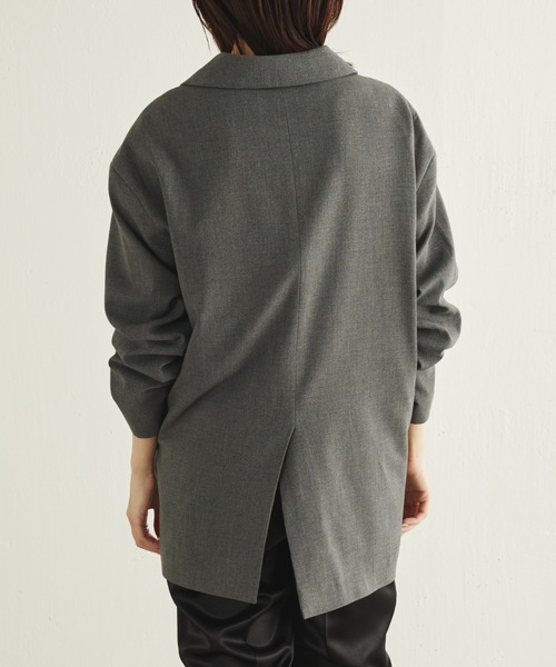 【美品】GALLARDAGALANTE MOONツイードオーバージャケット GALLARDAGALANTE MOONツイードオーバージャケット