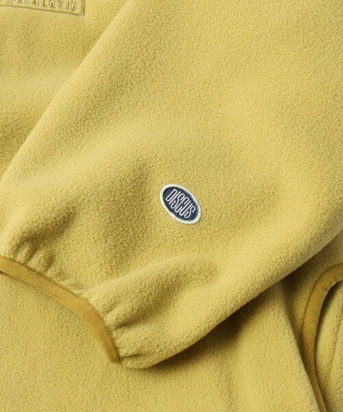 DISCUS ATHLETIC（ディスカス　アスレチック）の「DISCUS ATHLETIC（ディスカス アスレチック）フリースビッグタートルプルオーバー（スウェット・レディース・ライトグレー/イエロー/レンガ・L/M）」の12枚目の写真