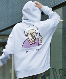 Betty 3.0 Big Silhouette HOODIE SWEAT PARKA/BROTHER MERLE(ブラザーマール)プルオーバーパーカー